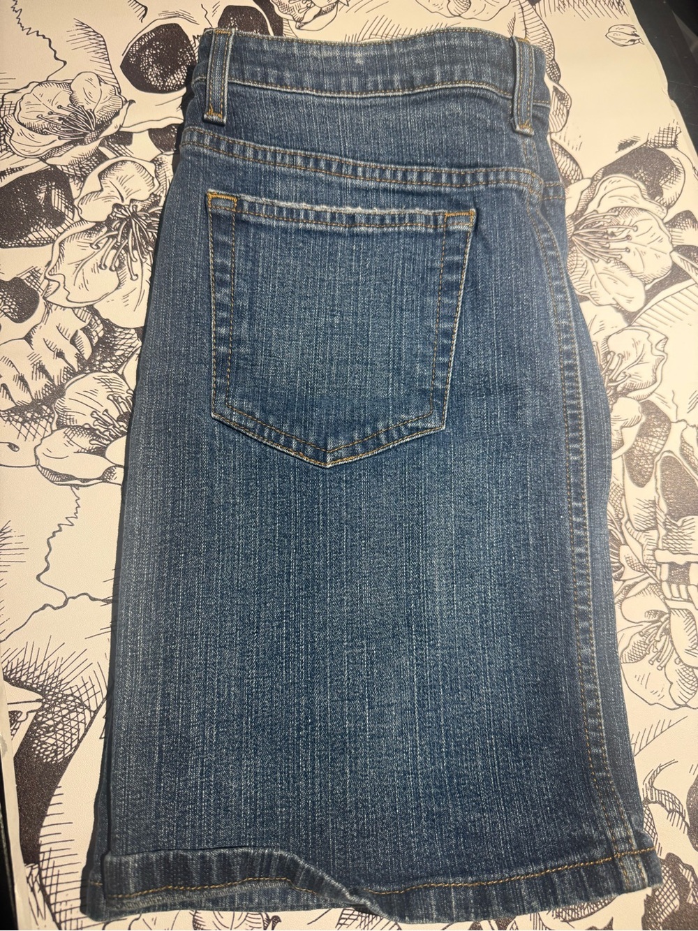 Mossimo Supply Co. Medium Blue Skirt